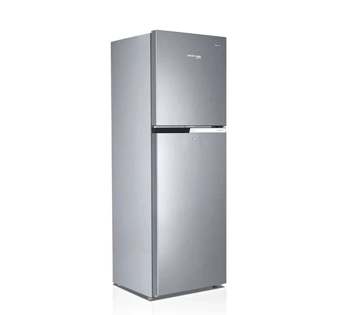 Voltas Beko 230L 1 Star Frost Free Double Door Refrigerator | Silver | 2026 Model