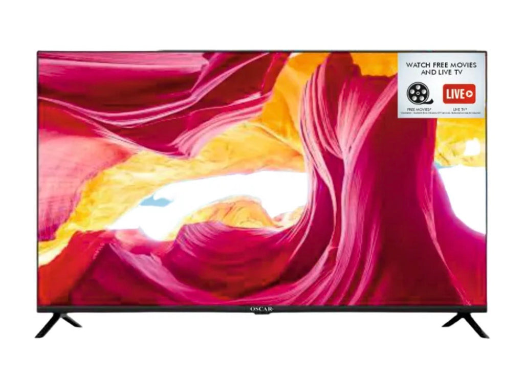 Oscar 109 cm 43 Inch Smart Full HD Smart LED TV Black (43 SMBT VR)