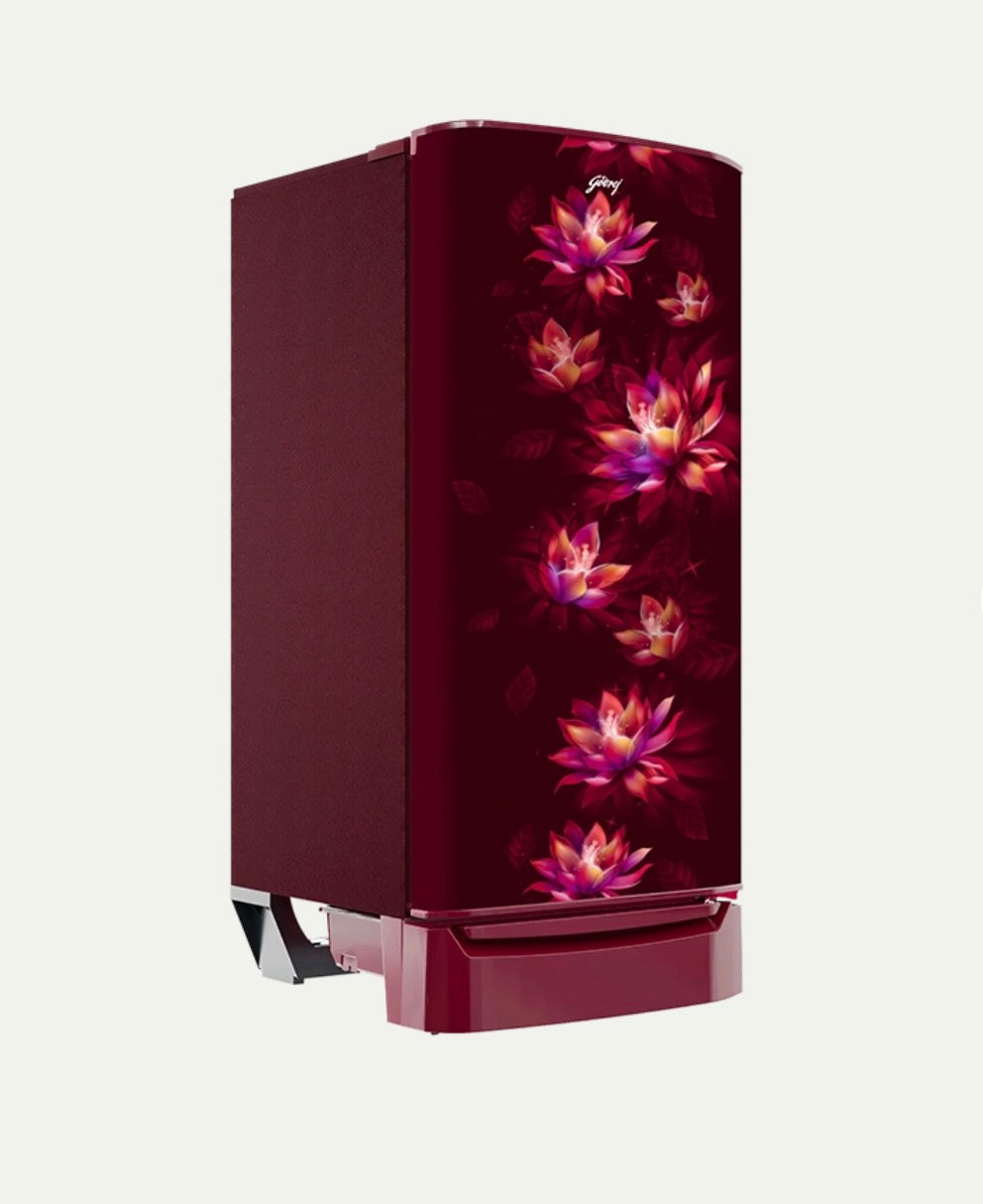 Godrej Refrigerator /Fridge 183 L 1 Star Sunset Wine
