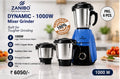 ZANIBO DYNAMIC 1000W Mixer Grinder – 6 Pcs